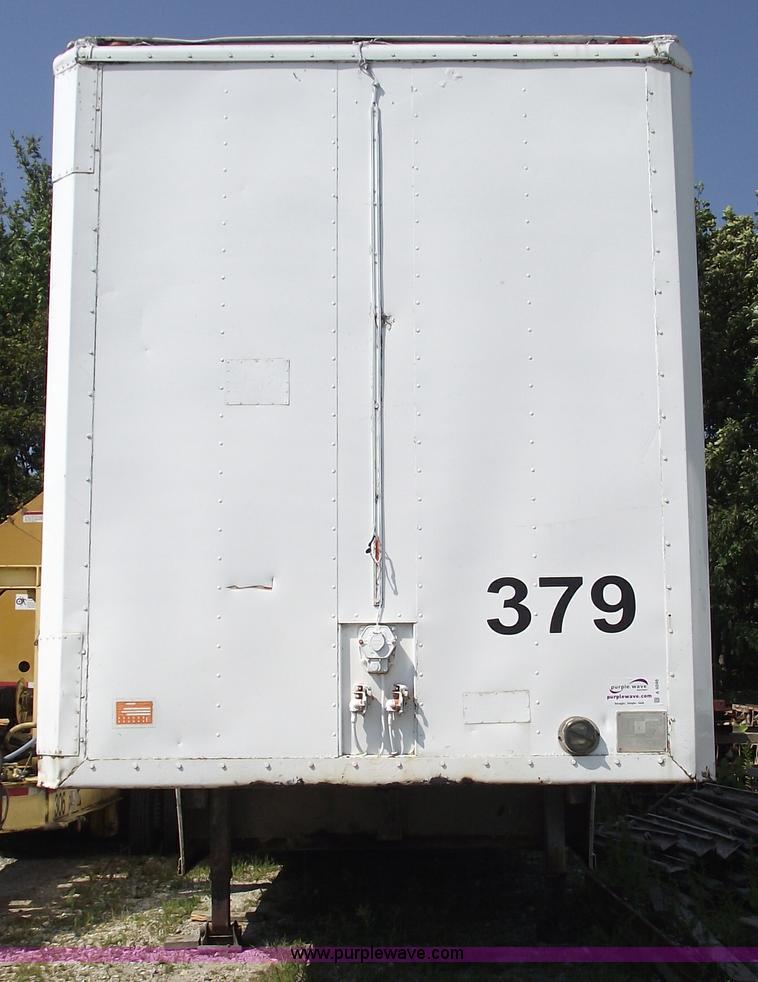 image for item A4046 1977 Matlock 44' moving van trailer