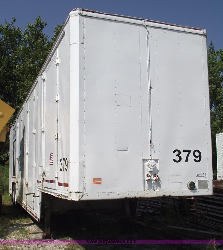 image for item A4046 1977 Matlock 44' moving van trailer