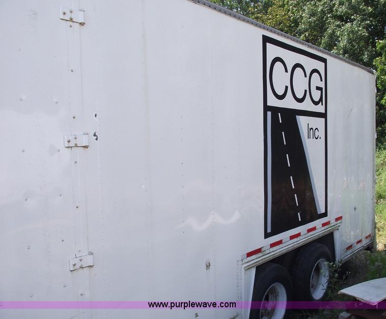 image for item A4046 1977 Matlock 44' moving van trailer