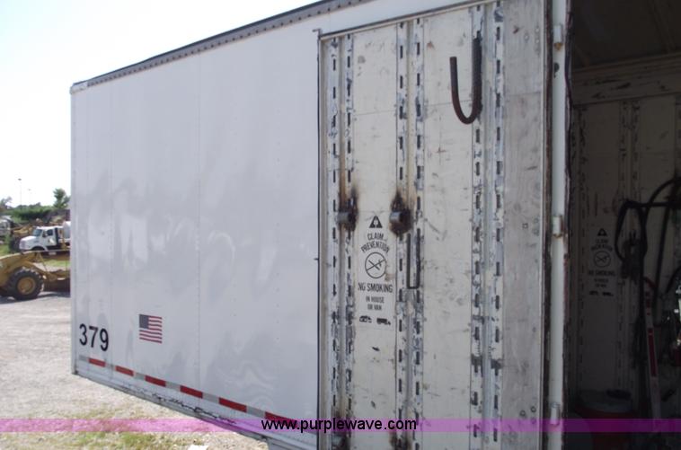 image for item A4046 1977 Matlock 44' moving van trailer