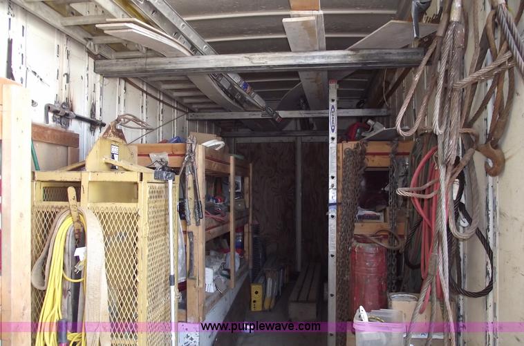 image for item A4046 1977 Matlock 44' moving van trailer