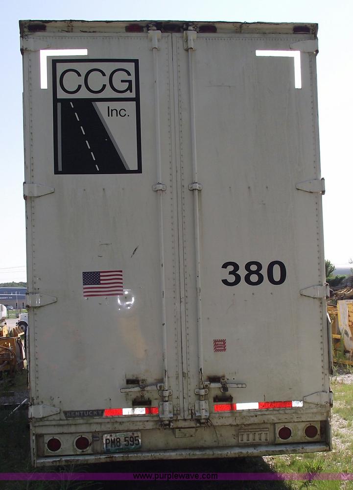 image for item A4047 1983 Kentucky moving van trailer