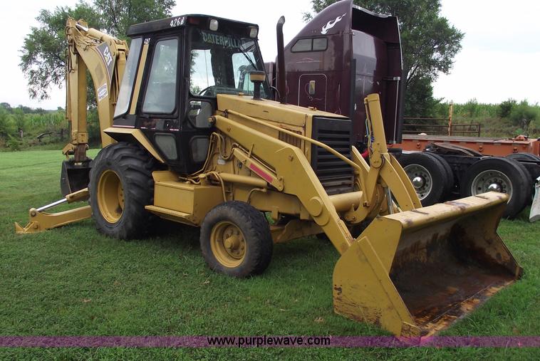 image for item A4099 1994 Caterpillar 426B backhoe