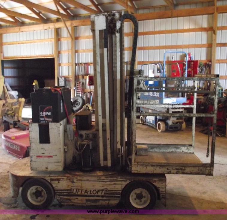 image for item A4100 1988 Lift-a-loft AMV24 aerial lift