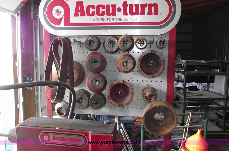 image for item A4102 Accu-Turn 2982 brake lathe