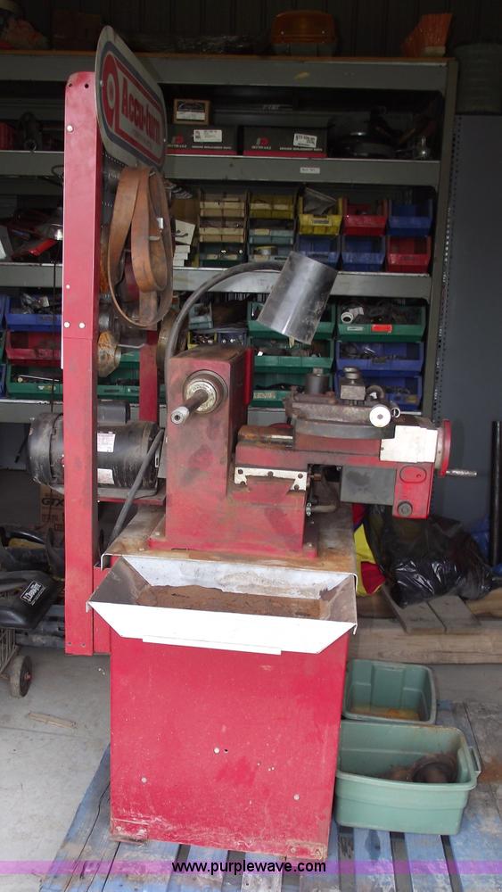 image for item A4102 Accu-Turn 2982 brake lathe