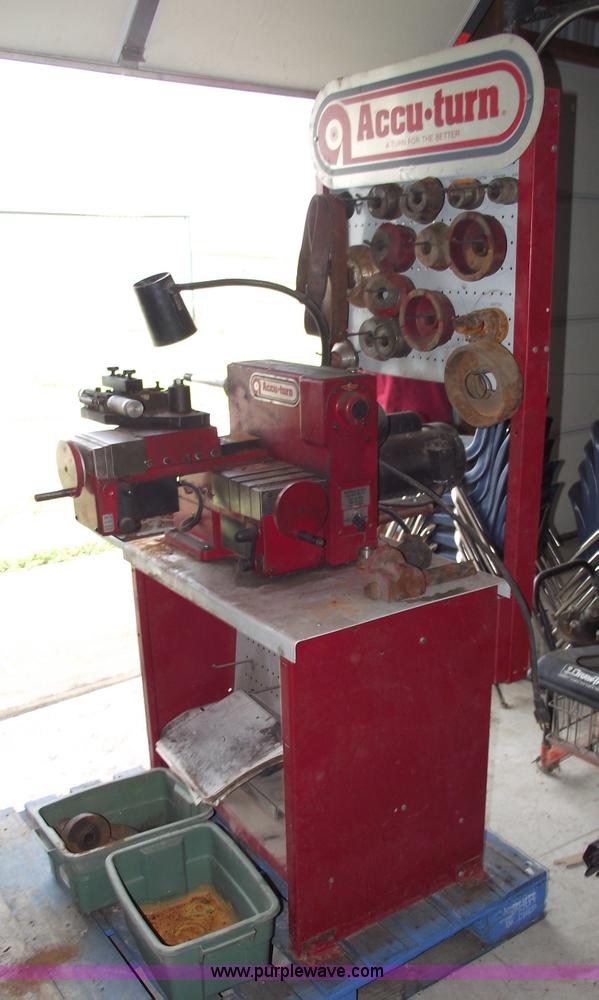 image for item A4102 Accu-Turn 2982 brake lathe