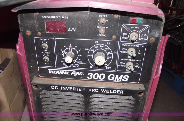 image for item A4103 Thermal Dynamics 300 GMS arc welder