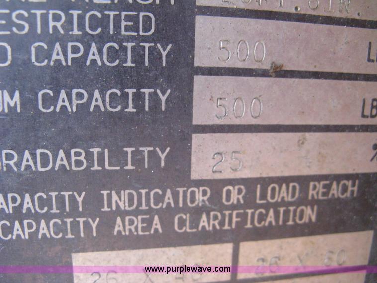 image for item A4306 1995 JLG 35 electric boom lift