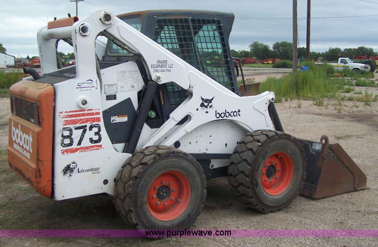 image for item A4508 Bobcat 873G skid steer