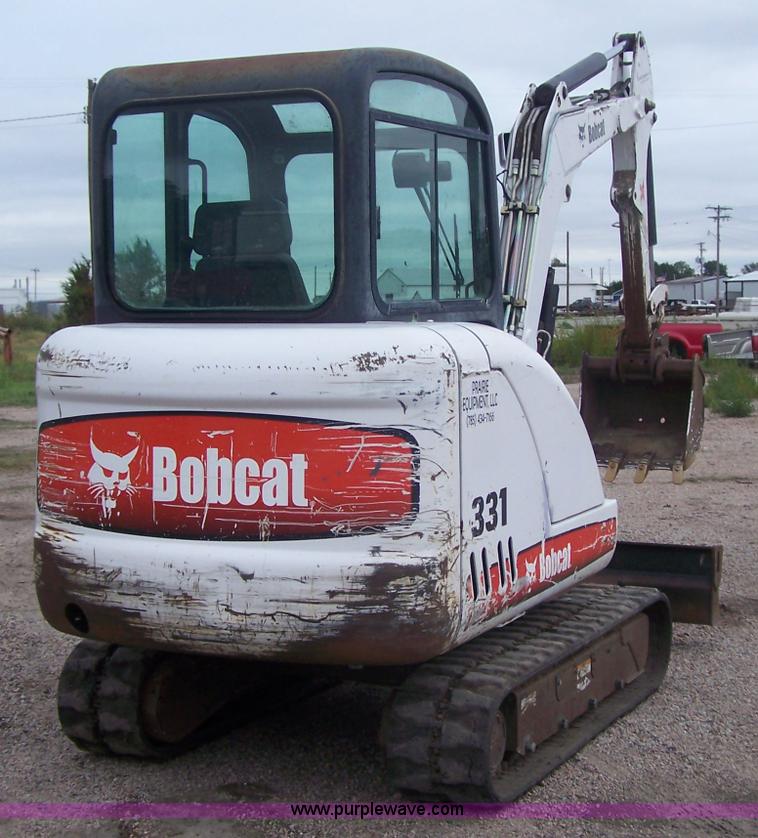 image for item A4510 2004 Bobcat 331G compact excavator