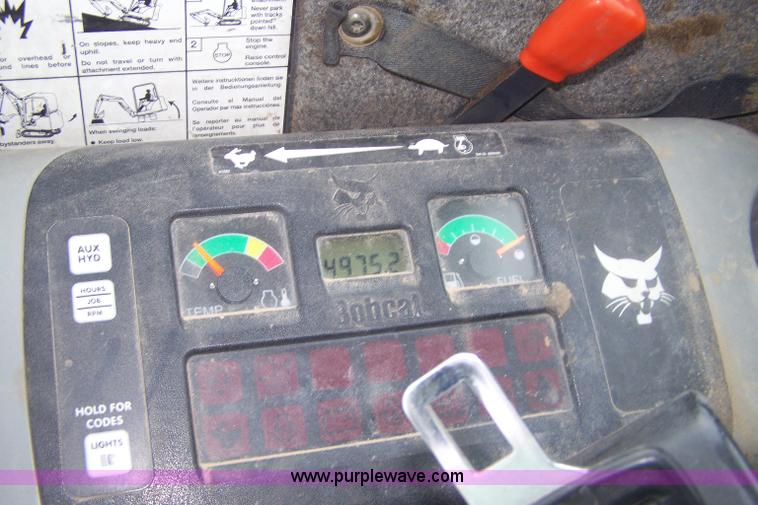 image for item A4510 2004 Bobcat 331G compact excavator