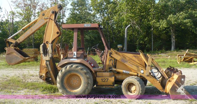 image for item A4848 1994 Case 590 Turbo backhoe