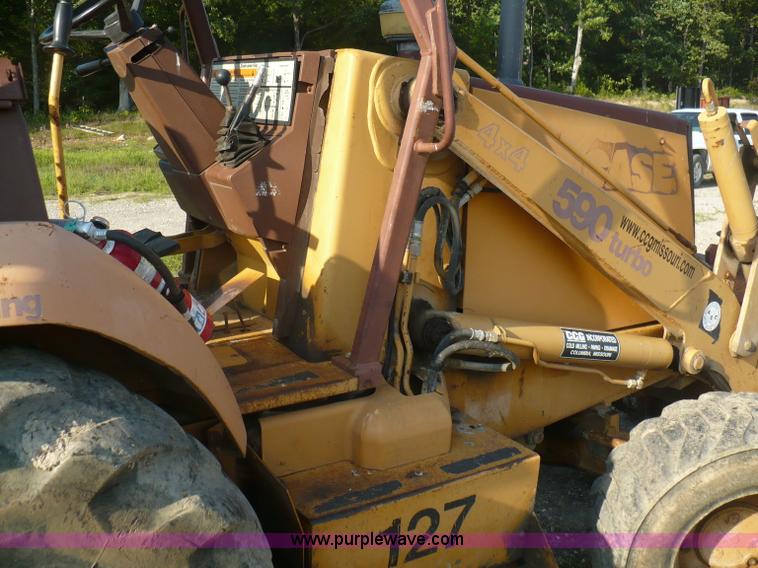 image for item A4848 1994 Case 590 Turbo backhoe