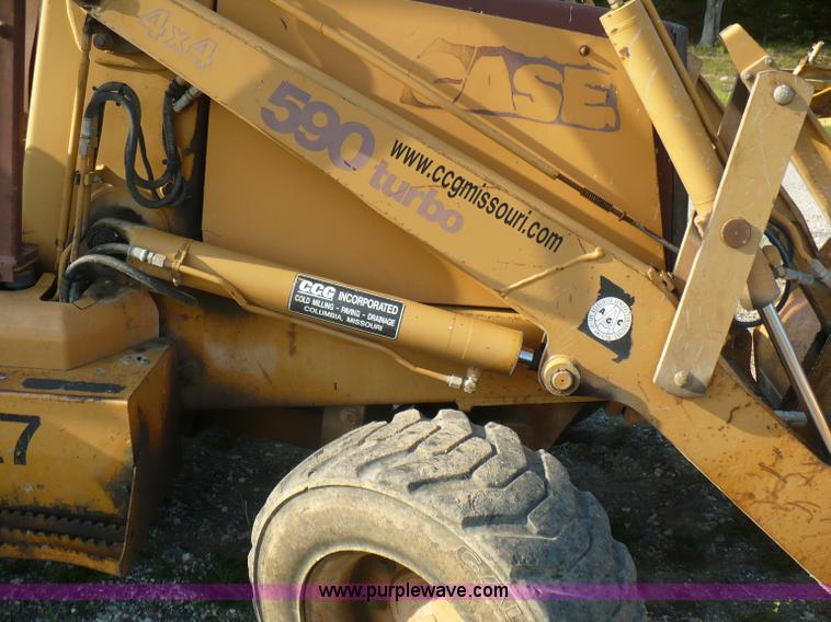 image for item A4848 1994 Case 590 Turbo backhoe