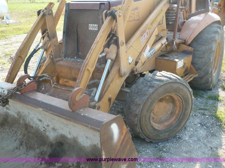 image for item A4848 1994 Case 590 Turbo backhoe