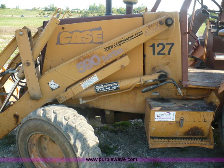 image for item A4848 1994 Case 590 Turbo backhoe