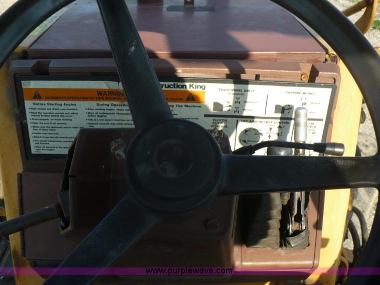 image for item A4848 1994 Case 590 Turbo backhoe