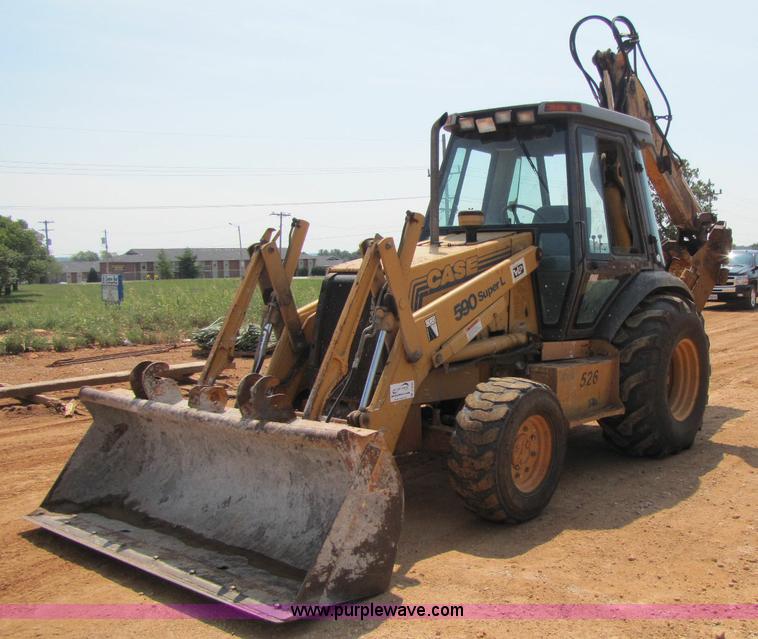 image for item A5049 1995 Case 590 Super L backhoe
