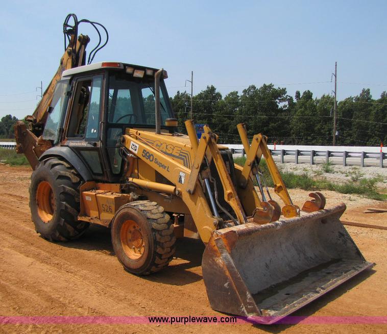 image for item A5049 1995 Case 590 Super L backhoe