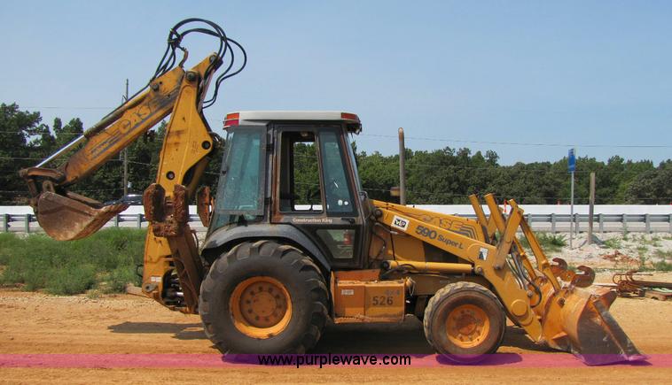 image for item A5049 1995 Case 590 Super L backhoe