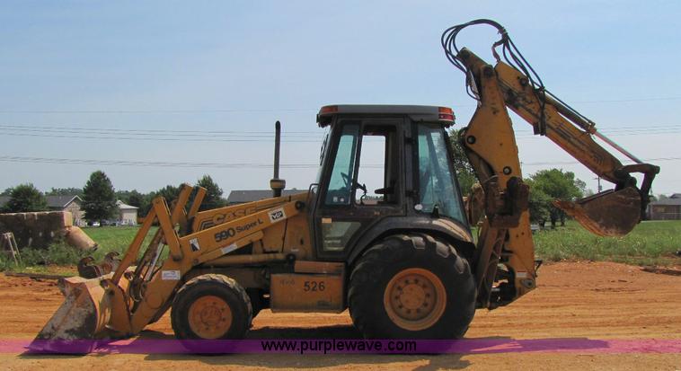 image for item A5049 1995 Case 590 Super L backhoe