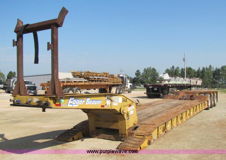 image for item A5057 1999 Eager Beaver 50 ton low boy trailer