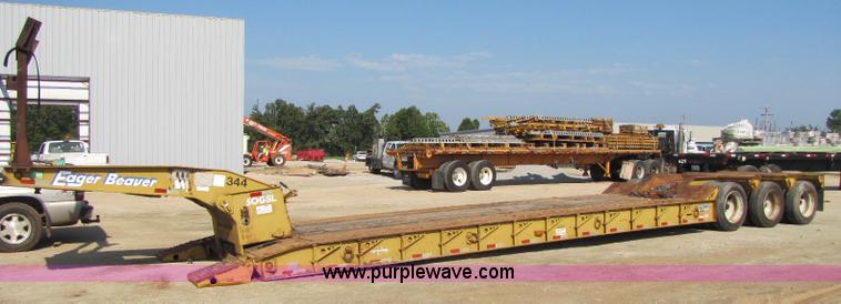image for item A5057 1999 Eager Beaver 50 ton low boy trailer