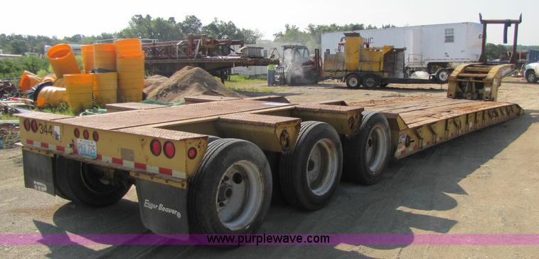 image for item A5057 1999 Eager Beaver 50 ton low boy trailer