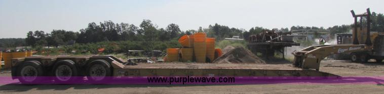 image for item A5057 1999 Eager Beaver 50 ton low boy trailer