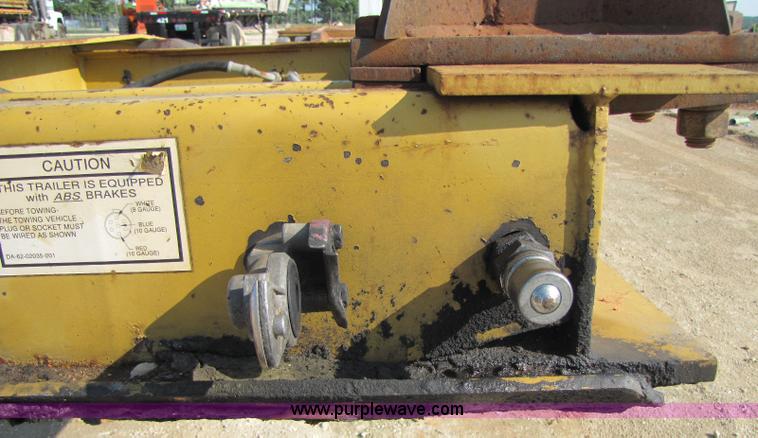 image for item A5057 1999 Eager Beaver 50 ton low boy trailer