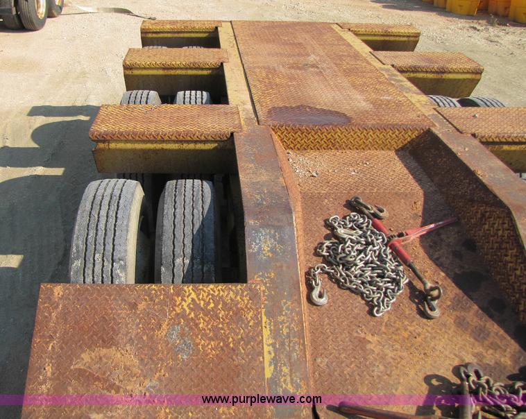 image for item A5057 1999 Eager Beaver 50 ton low boy trailer