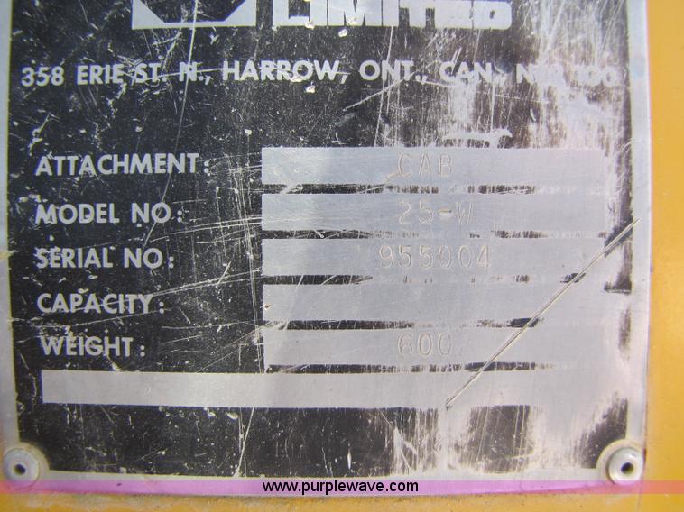 image for item A5064 Sellick SD-80 forklift