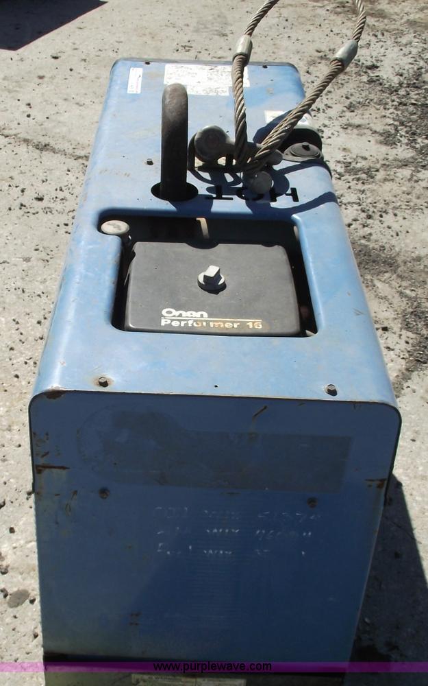 image for item A9429 Miller Bobcat 225 gas powered welder/generator