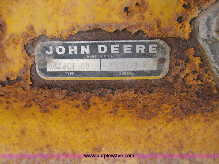 image for item C4501 1981 John Deere 570 motor grader