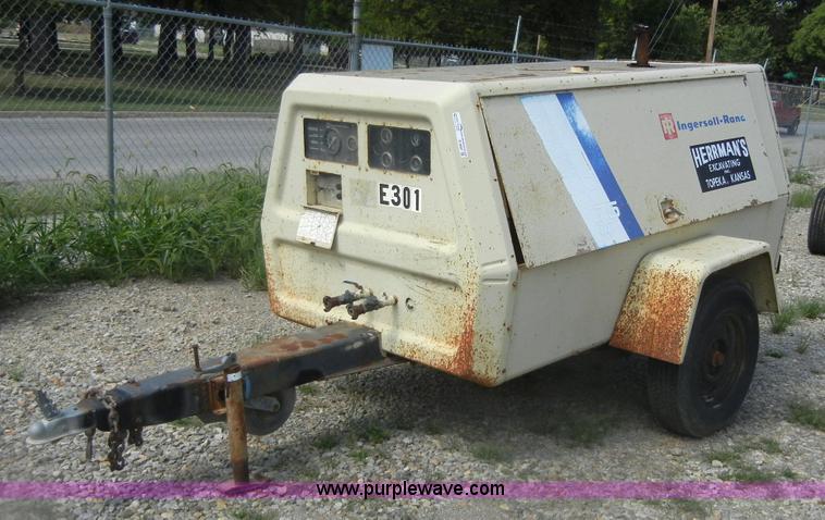 image for item D9697 Ingersoll Rand 175 Whisperized portable compressor