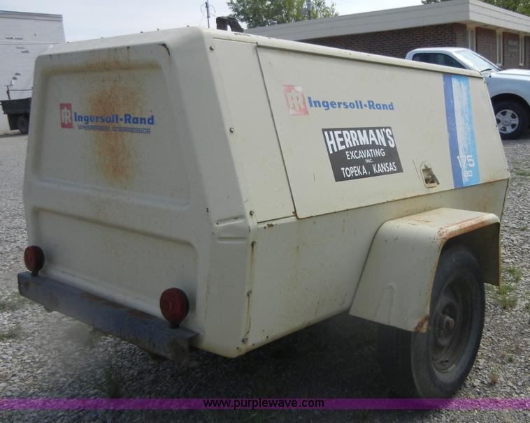 image for item D9697 Ingersoll Rand 175 Whisperized portable compressor