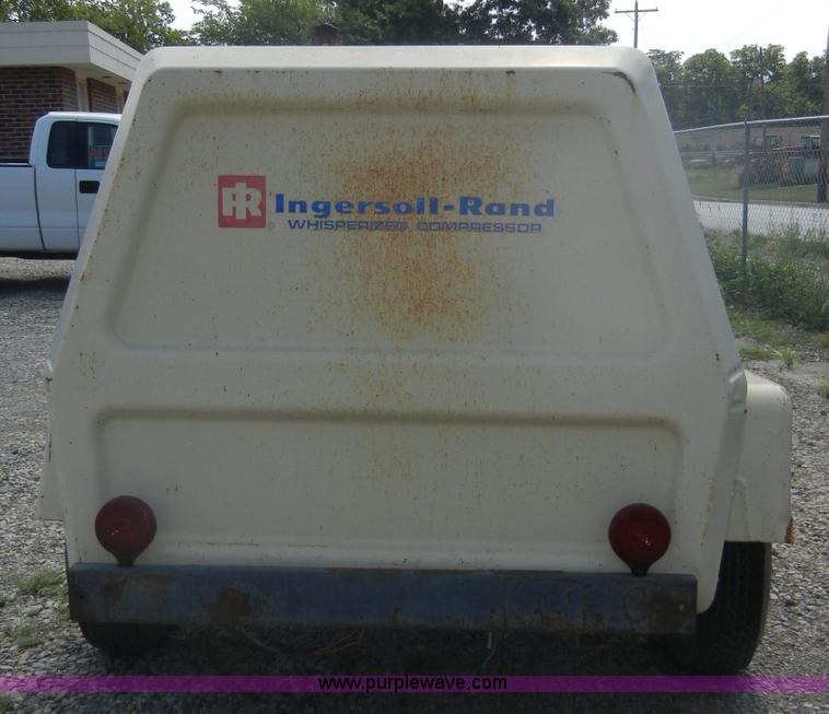 image for item D9697 Ingersoll Rand 175 Whisperized portable compressor
