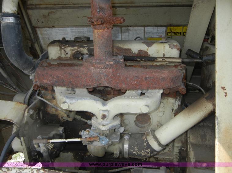 image for item D9697 Ingersoll Rand 175 Whisperized portable compressor