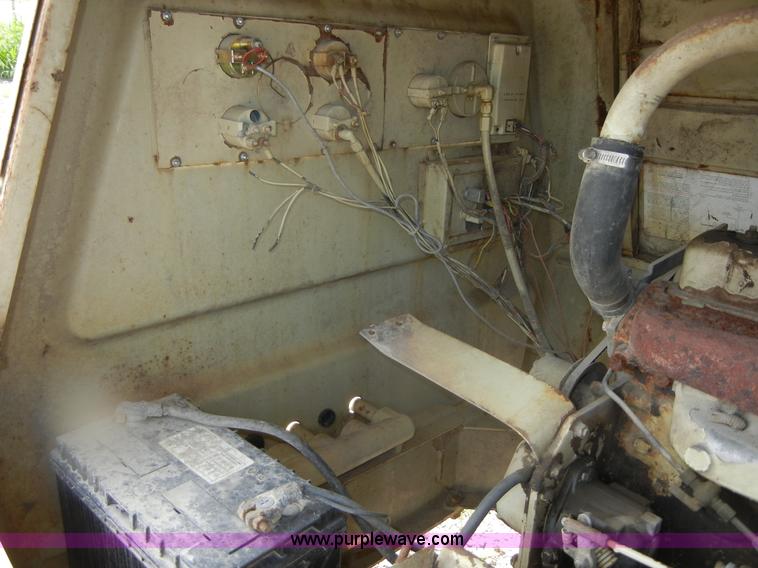 image for item D9697 Ingersoll Rand 175 Whisperized portable compressor