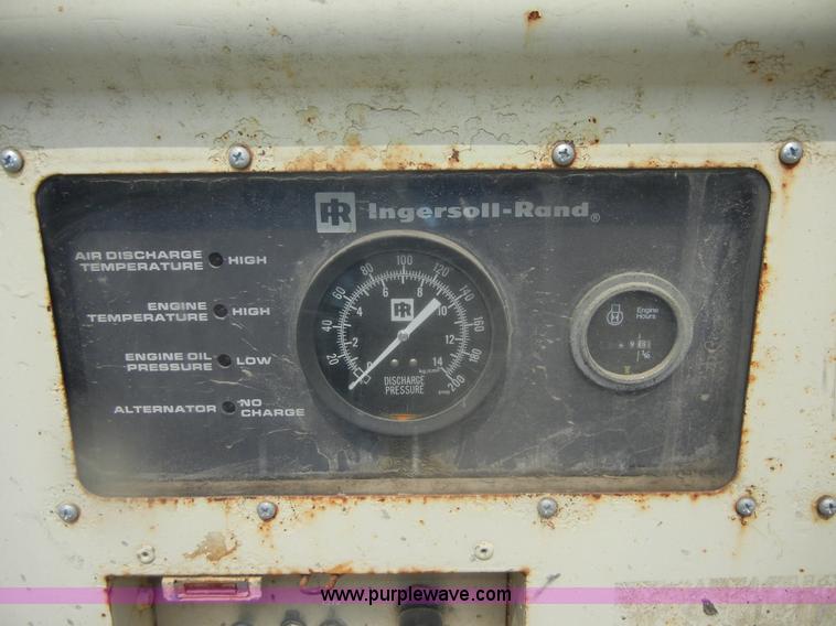 image for item D9697 Ingersoll Rand 175 Whisperized portable compressor