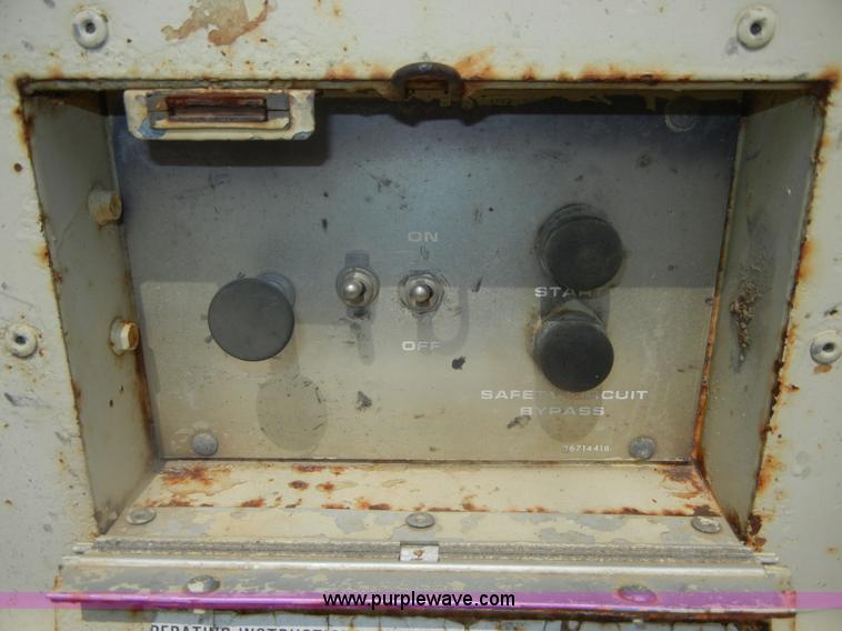 image for item D9697 Ingersoll Rand 175 Whisperized portable compressor