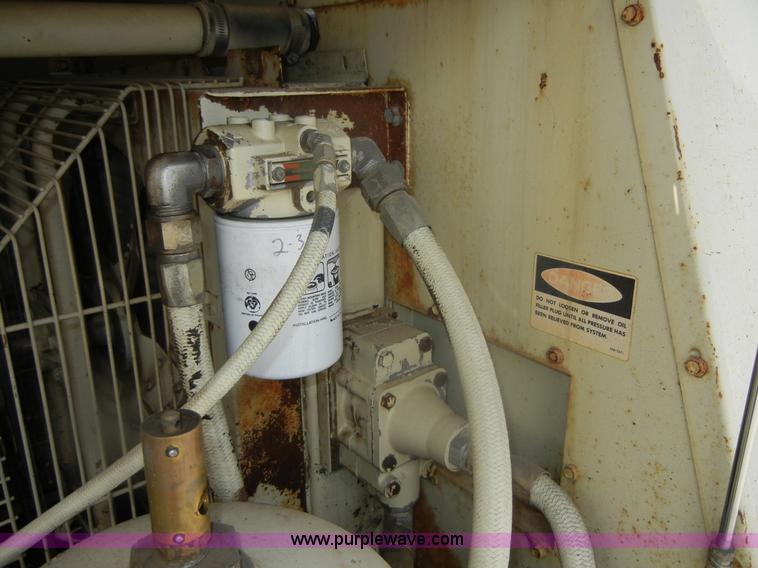 image for item D9698 Ingersoll Rand 175 Spiro Flo portable compressor