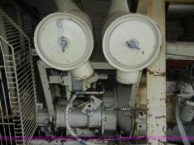 image for item D9698 Ingersoll Rand 175 Spiro Flo portable compressor