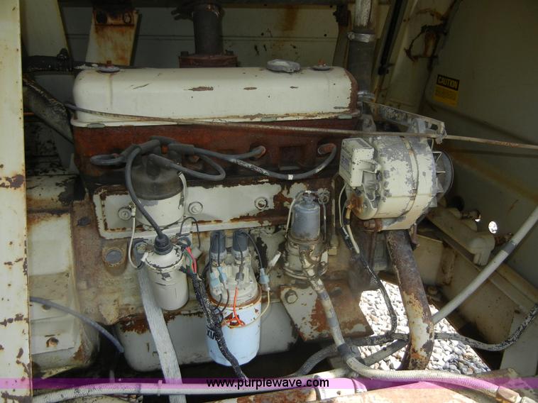 image for item D9698 Ingersoll Rand 175 Spiro Flo portable compressor