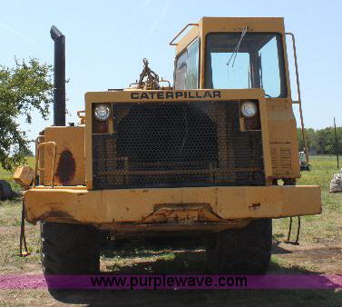 image for item F9754 Caterpillar 615 paddle scraper