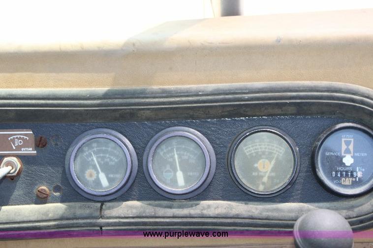 image for item F9754 Caterpillar 615 paddle scraper