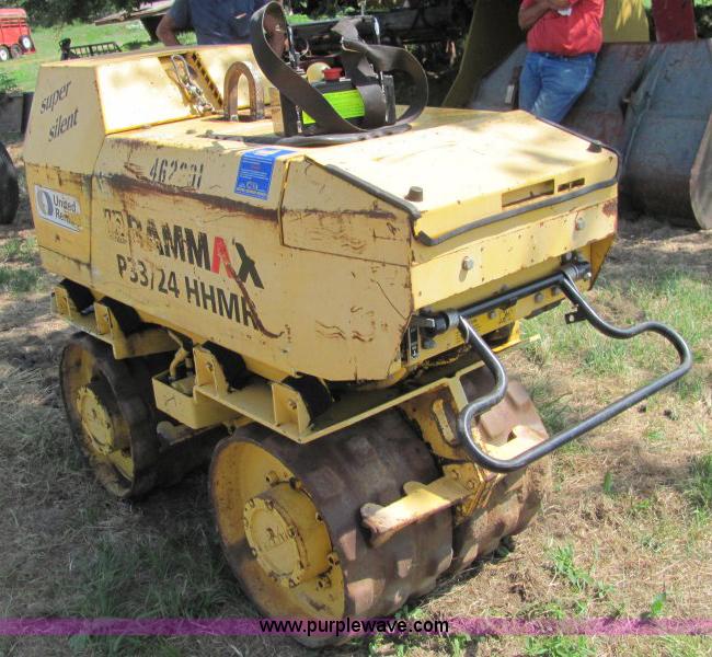 image for item F9763 Multiquip Rammax R33/24 HHMR vibratory compactor