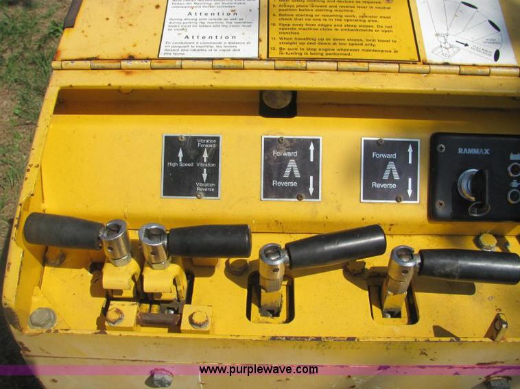 image for item F9763 Multiquip Rammax R33/24 HHMR vibratory compactor