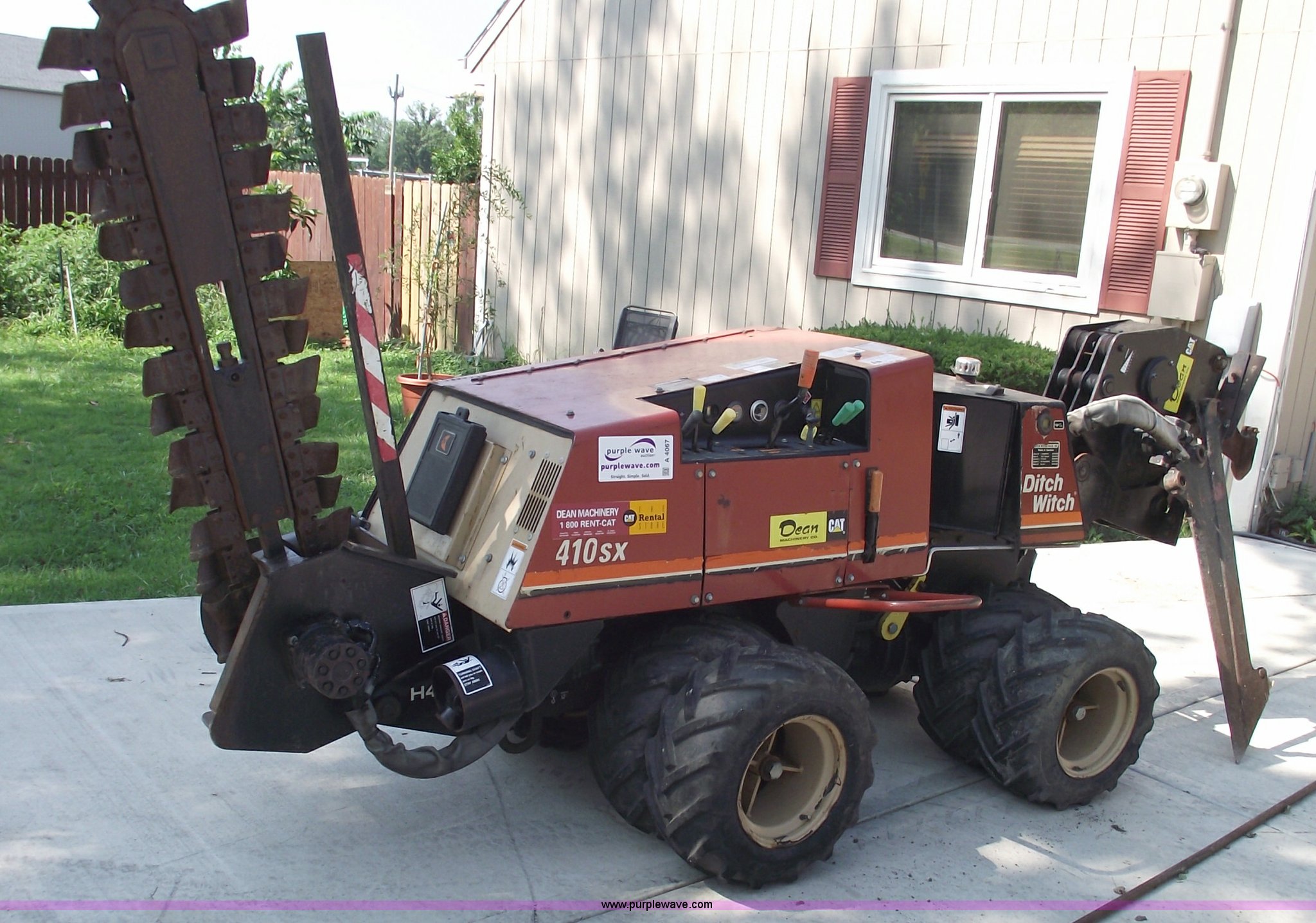 2004 Ditch Witch 410SX vibratory plow in Kansas City, MO Item A4067